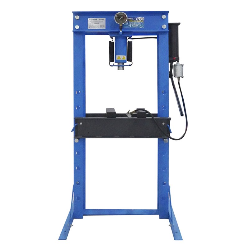 OPT-240 Пресс гаражный 40т, с ручным и пневмогидравлическим насосом OPTIMUS