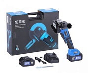 УШМ аккумуляторная, диам. диска 125 мм, 20В, с 2 акк. и зар. уст-вом NORDBERG NE308K