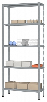 Стеллаж металлический ТС (2500х700х600) 5 полок Верстакофф