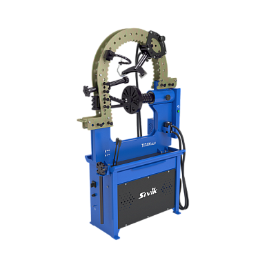 Стенд для правки дисков Sivik Titan ALU компакт с электроприводом