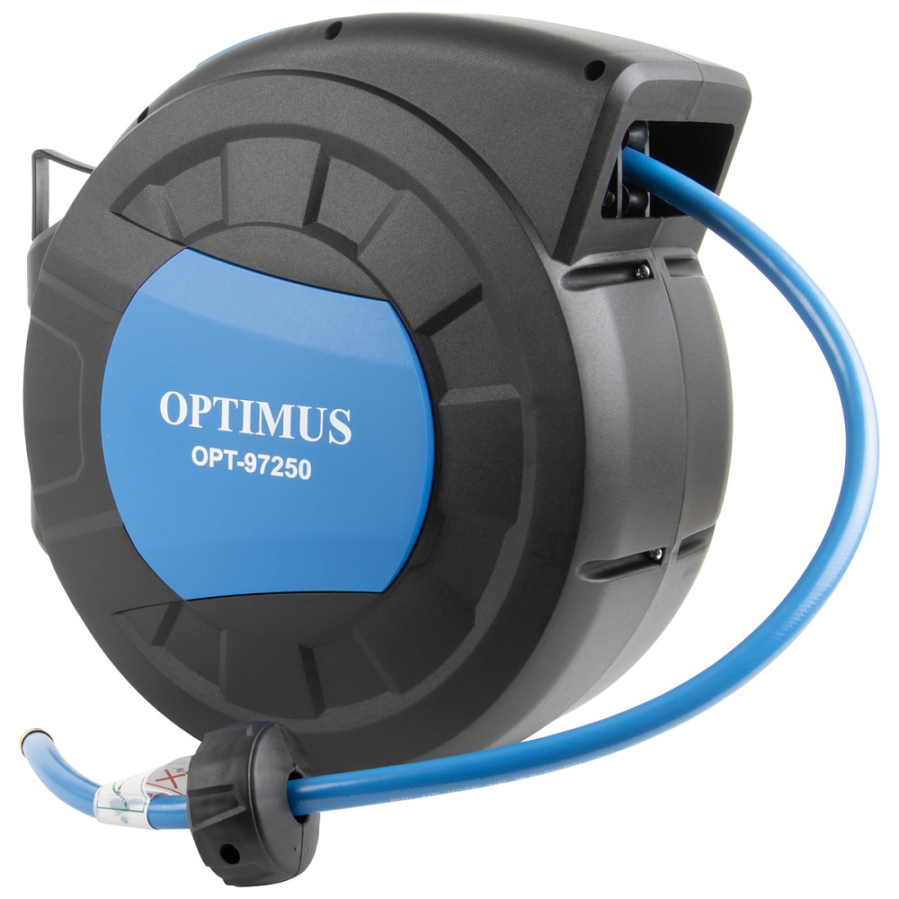 Пневматический армированный шланг на катушке OPT-97250 OPTIMUS