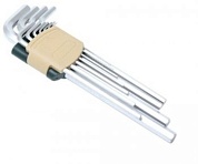 Набор ключей RF-5116XL Г-образных 6-гранных экстра длинных 11пр. (1.5, 2, 2.5, 3, 4, 5, 6, 7, 8, 10, 12мм)в пластиковом держателе ROCKFORCE /1