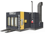KraftWell APHRODITE Покрасочная камера 6,9 х 3,9 х 2,7 м., 24000 м3/ч