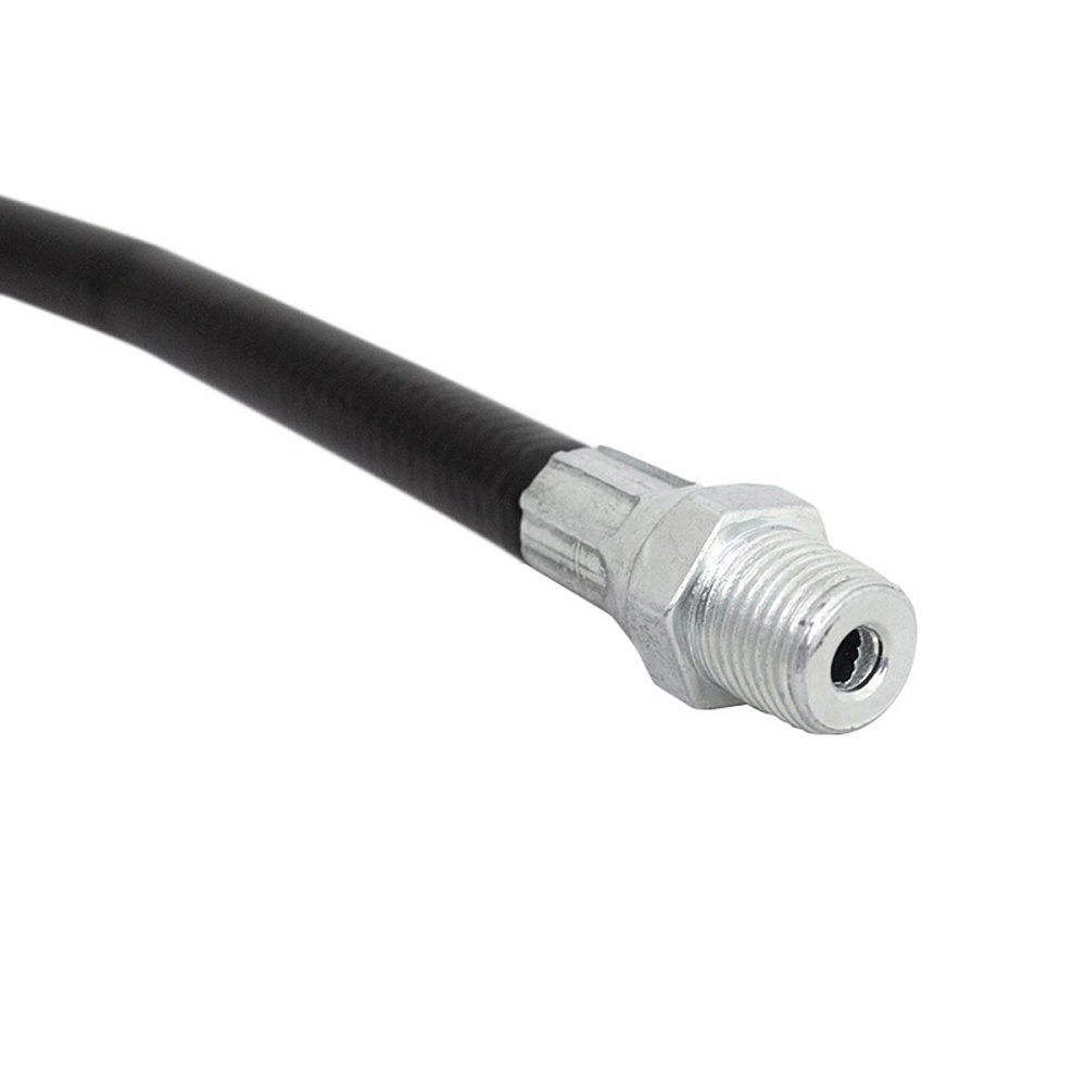 OPT-405501 Шланг гибкий 300 мм для плунжерного смазочного шприца с наконечником OPTIMUS