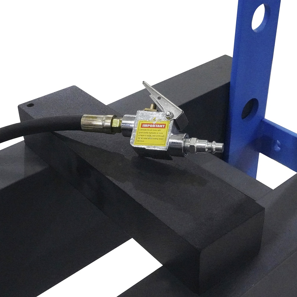 OPT-240 Пресс гаражный 40т, с ручным и пневмогидравлическим насосом OPTIMUS