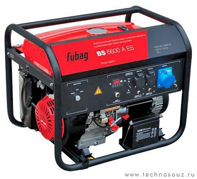 FUBAG BS6600 A ES Бензиновый генератор на 6,5 кВт, FUBAG BS6600 A ES